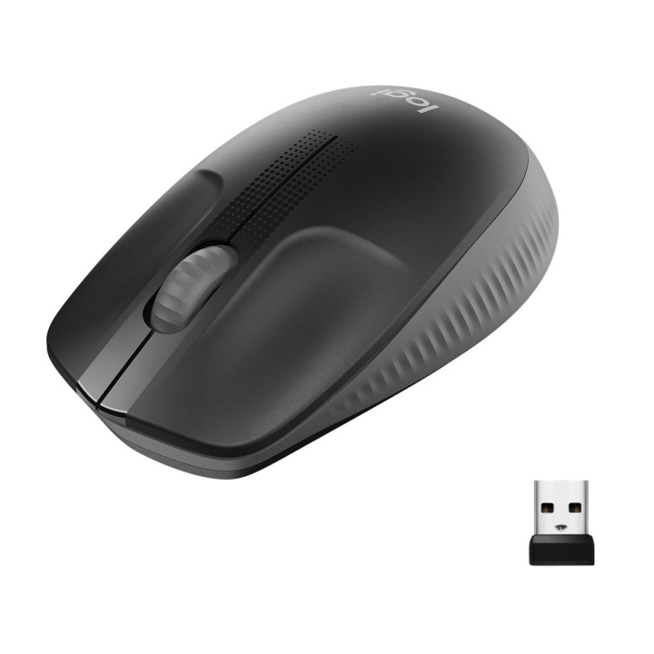 LOGITECH M190 FULL-SIZE WIRELESS MOUSE - CHARCOAL - EMEA